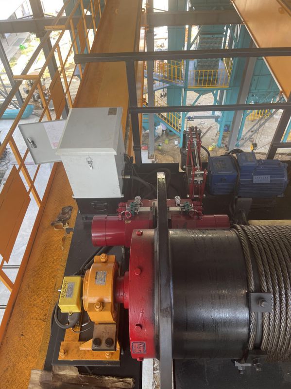 湖北黃岡冶金用天車(chē)SB100現(xiàn)場(chǎng)指導(dǎo)調(diào)試